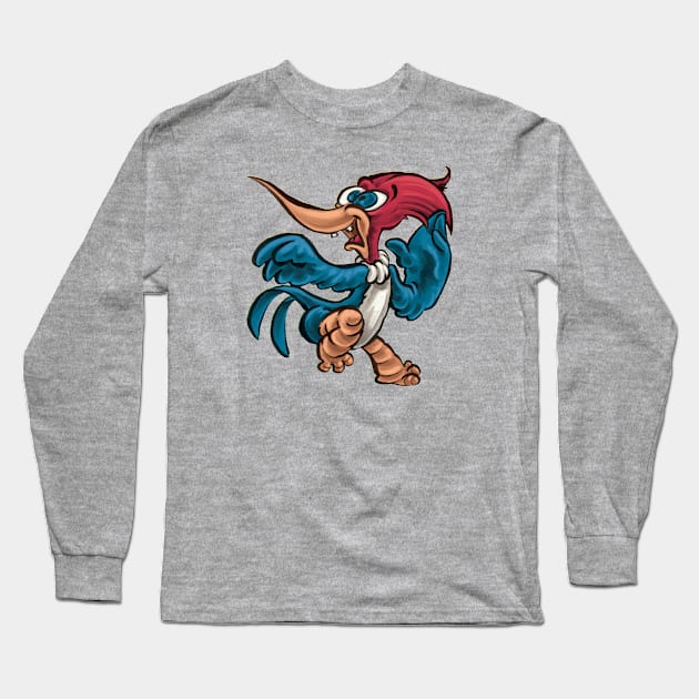 woody Long Sleeve T-Shirt by majanation